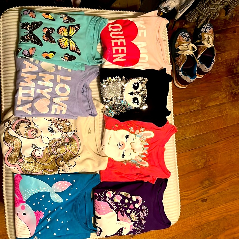 Long sleeve children’s place girls shirts. All size 5/6